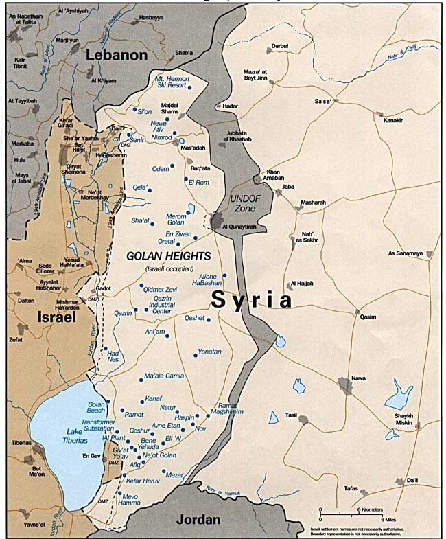 方舆- 万国区划 - 有关以色列与阿拉伯国家边界的疑问