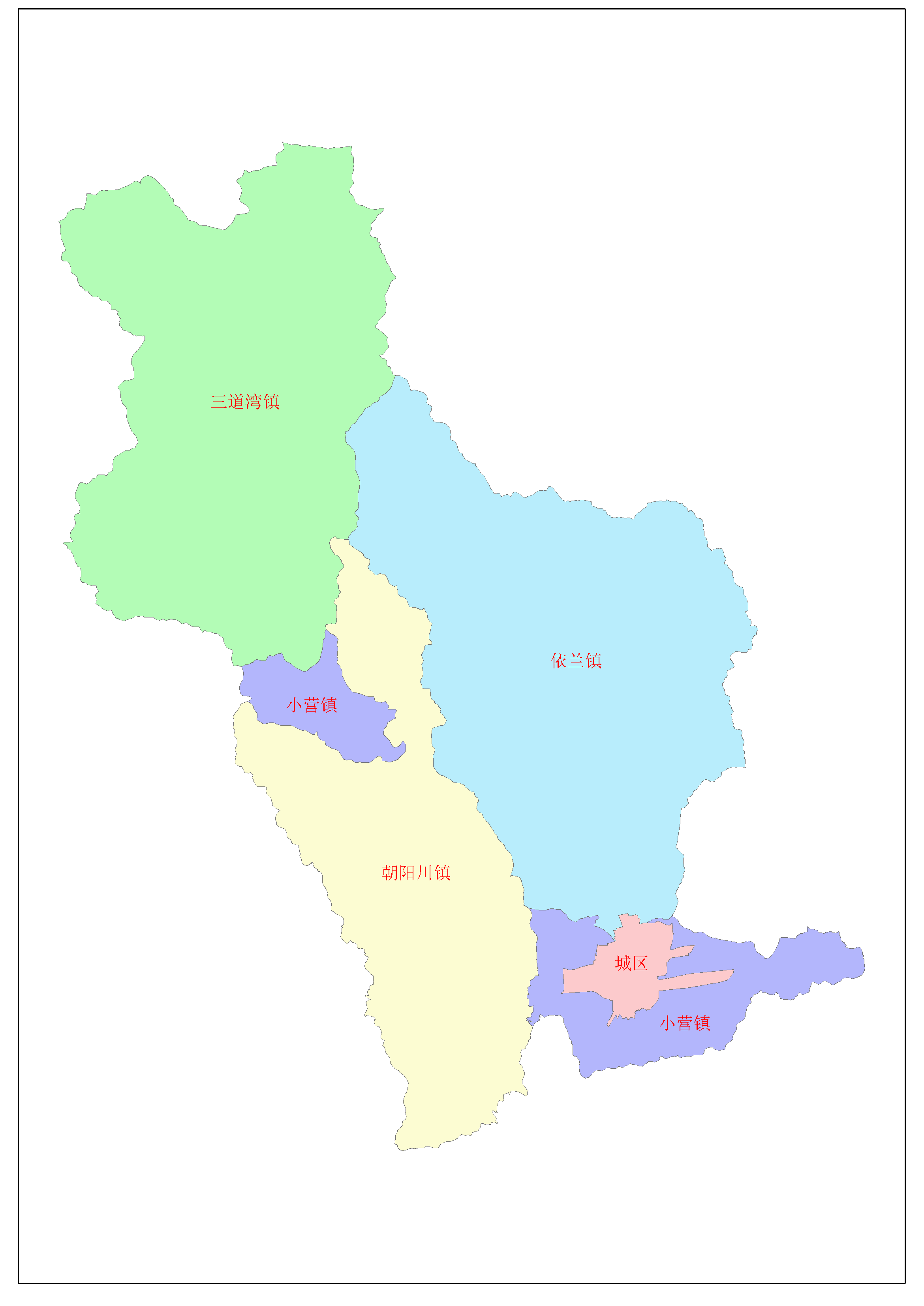 延吉市分村地图