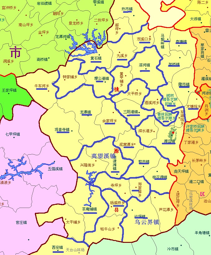桃源县行政区划调整方案出炉 拟撤并12个乡镇图片