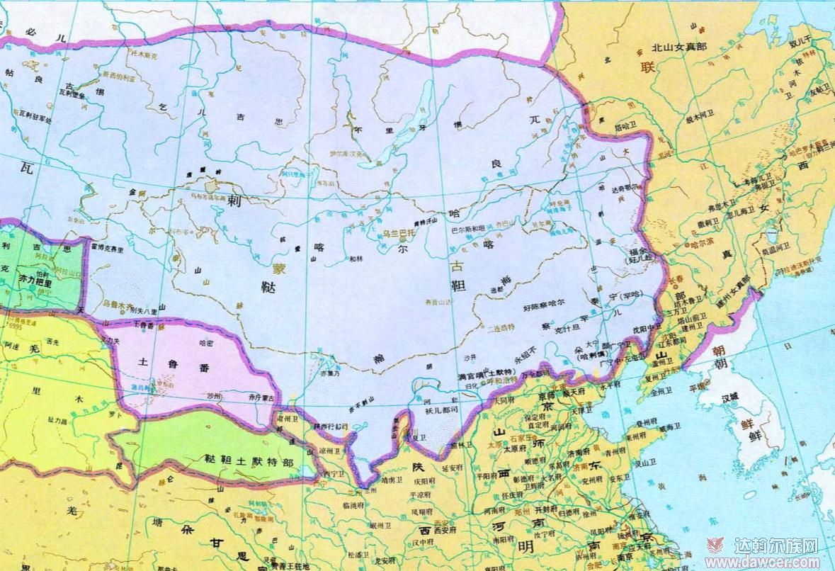 与历史上辽东,云南,越南的分合有关的《中国历史地图集》截图图片